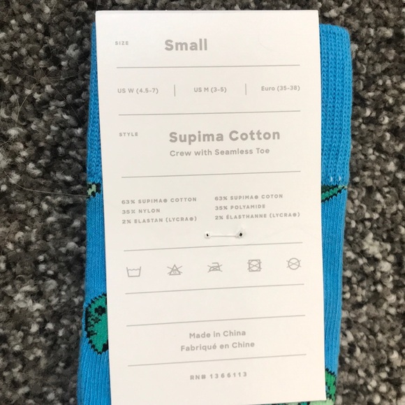 Me Undies crew cut sock with seamless toe. - Picture 2 of 4